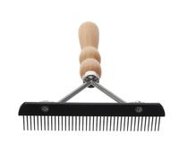 DECHOUS Dog Dematting Comb Pet Grooming Tool with Ergonomically Comfortable Grip and Lightweight Design, Stainless Steel and Wood for Effective Fur Untangling and Hairdressing