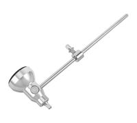DECHOUS Drum Beater Bass Drum Pedal for Replacement Silver Adjustable Aluminum Alloy Hammer Percussion Instrument Accessory for Bass Single and Double Pedal Kits