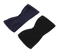 DECHOUS Ear Warmer Headbands Sports Hairbands Fleece 2pcs Stretchy Full Ear Cover, Cold-proof and Comfortable Wrap for Running and Cycling for Outdoor Activities