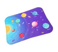 DECHOUS Educational Solar System Puzzle for Planet Matching Board for Space Cognition Shape Sorting and Brain Development Montessori Early Learning
