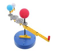 DECHOUS Educational Sun Earth Moon Model Kit for Interactive Solar System Science Demonstrating Celestial Movements Stem Learning Aid for Elementary Astronomy Projects