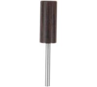 DECHOUS Electric Leather Burnisher Head for Rotary Tools, Sanding Polishing Burnishing Tip #5, Wooden Handicraft Edge Burnishing Tool for Leather Craft Projects and DIY Artwork