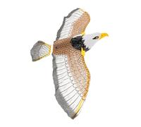 DECHOUS Electronic Music Eagle Light Up Flapping Wings Bird Plaything for Engaging Outdoor Activity with Innovative Hanging Line and Safe Lightweight Design