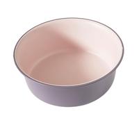DECHOUS Extra Large Thick Foot Soak Tub for Home Salon Use Non-slip Stable Base Pedicure Bucket for Washing Soaking and Therapeutic Foot Care Plastic in Pink Purple