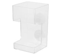 DECHOUS Fish Tank Feeder with Suction Cup Acrylic Feeding Tube Dish Station for Aquarium Shrimp Feeding Preventing Food Drift and Sinking Fish Food Tray