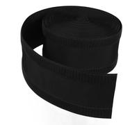 DECHOUS Flexible Reusable Cable Cover Floor Cord Protector Hook and Loop Strap, Black Polyester Nylon Material for Cable Organisation and No Residue Application in Home or Office
