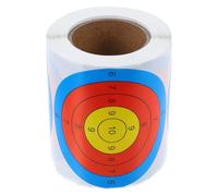 DECHOUS Fluorescent Adhesive Target Practice Stickers Glow-In-The-Dark Shooting Targets 76Mm 1 Roll 200 Pieces for Indoor Training and Shooting Range