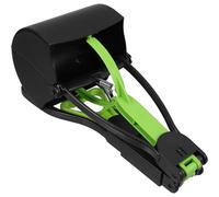 DECHOUS Foldable Long Handle Pooper Scooper for Large Dogs and Cats, Portable Dog Poop Picker with Green Non-toxic Plastic, Outdoor Garden Pet Waste Pickup Tool