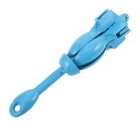 DECHOUS Folding Grapnel Anchor 1.5kg Carbon Steel with Blue Coating Marine Foldable Boat Anchor for Kayaks Small Boats and Yachts for Secure Mooring