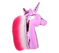 DECHOUS Foundation Brush Long Time Use Creative Cartoon Shape Cosmetics Brush Made of Plastic and Artificial Fiber for Women and Girls for Professional and Daily Makeup Application