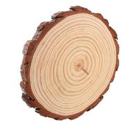 DECHOUS Garden Wooden Stepping Stones Outdoor Walkway, 25-28Cm Natural Wood Slices for Pathway, Lawn, and Patio Landscaping, Decorative Wood Blocks for Garden Path and Crafting