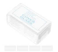 DECHOUS Glass Microscope Slides Pack 100pcs for Laboratory Use with Specimen Observation, Made of Sturdy Glass Material, Suitable for Biological Science and Specimen Preparation