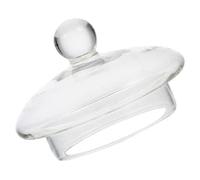 DECHOUS Glass Tea Kettle Lid Replacement Part Heat-Resistant 7.5Cm Lid for Household Teapot for Parties and Camping