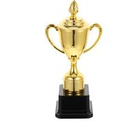 DECHOUS Gold Trophy Cup Plastic Small Trophy Award 9 Inch Award Trophies for Party Favor, Kids, Champion Celebrations, Sports Galore