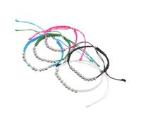 DECHOUS Golf Counting Beads Bracelet for Men and Women with 10 Beads, Cord Material, Minimalist Design, Adjustable 5pcs Set for Effortless Score Tracking and One Handed Operation