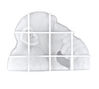 DECHOUS Gorilla Silicone Mold for DIY Crafts Flexible Epoxy Casting Mold Tool for Epoxy Resin Art and Gorilla Decor Making