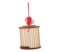 DECHOUS Grasshopper Cage and Dragonfly Portable House, Round Wooden Mesh Case for Outdoor Nature Exploration, Wild Insect Rearing and Transport, Suitable for Field Study and Pet Insect Keeping