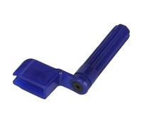 DECHOUS Guitar Peg Winder Guitar Tool Abs Time-saving Labor-saving Blue String Winder for Bass Banjo Beginners Instrument Maintenance