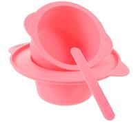DECHOUS Hair Removal Tool Silicone Wax Melting Bowl 400Ml Non-Stick Mixing Pot for Face Mask and Hot Wax and Melt Burners