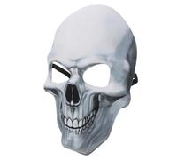 DECHOUS Halloween Mask Glow in The Dark Feature Adult Skull Mask Full Head Costume Gothic Skull Accessories for Men Women
