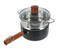 DECHOUS Hammered Milk Pot Non-Stick Saucepan Small Pot for Instant Noodles and Soup Cooking at Home