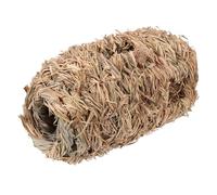 DECHOUS Hamster Straw Tunnel Toy Safe for Chewing Small Hideaway Nest Toy for Hamsters and Little Mice for Enrichment and Play