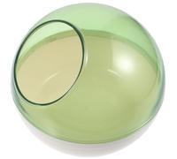 DECHOUS Hamster Toilet Bath Bowl for Mice and Guinea Pigs, Light Green Plastic Small Animal Bathroom with Easy to Clean and Multipurpose Design, for Sand Bathing and Hygiene