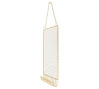 DECHOUS Hanging Earring Stand Rectangular Earring Hanger 12.6x7.9x1.6inch Iron High-Grade Iron Material Simple Style Customer Storage and Store Jewelry Rack