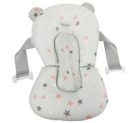 DECHOUS Infant Bath Seat Cushion with Non-Skid Polyester and Cotton Material Adorable Floating Bath Pad Easy Storage Design Suitable for Newborns and Toddlers