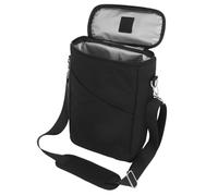 DECHOUS Insulated Wine Carrier Bag for Travel Leakproof Bottle Cooler Bag Shoulder Strap Reusable Storage for Parties and Events