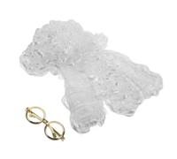 DECHOUS Judge Lawyer Wig Fancy Dress for Men Boys Curly Headpiece Law Halloween Costume Accessory