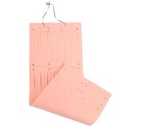 DECHOUS Large Felt Hair Bow Holder Organizer for Wall Hanging Storage Headband and Hair Clip Display Rack Pink for Accessories and Home Decor