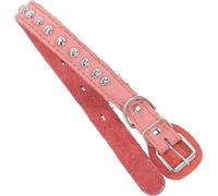 DECHOUS Leather Dog Collar Breathable and Comfortable for Large Dogs and German Shepherds Soft Skin-Friendly Neck Harness