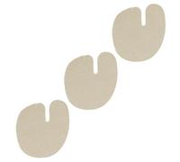DECHOUS Leather Forefoot Cushions 3 Pairs for Flip-Flops, Invisible Self-Adhesive Ball of Foot Pads with Non-Slip Feature, for Women’S Travel and Casual Sandals