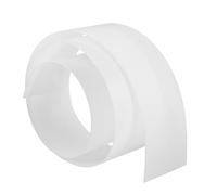 DECHOUS LED Strip Light Diffuser Sheet 0.5Mm Milky White 122X7Cm for Home and Retail Lighting, Bendable Channel Cover for Uniform Brightness