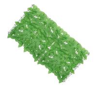 DECHOUS Lifelike Artificial Plant Wall Panel Green Leaf Fence with High Simulation and No Maintenance Fine Workmanship and Chic Style for Scene Layout Decorations and Mall Events