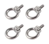 DECHOUS Lifting Shoulder Eye Bolts Excellent Load Capacity with 4pcs Stainless Steel Anti-rust Finish and Suitable for Industry and Shipbuilding Applications