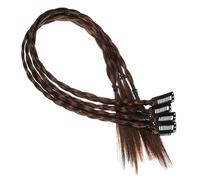 DECHOUS Long Synthetic Braided Ponytail Hair Piece Clip for Women Soft Texture Suitable for Casual and Festival Looks