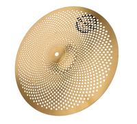 DECHOUS Low Volume Drum Cymbal Set with Perforated Stainless Steel Alloy Design for Silent Practice at Home or Public Spaces, Suitable for Beginners and Professional Drummers