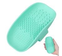 DECHOUS Makeup Brush Cleaning Plate Brush Cleaning Pad Silicone Scrub Board Can Be Filled with Water for Women Tool