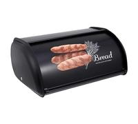 DECHOUS Metal Bread Tin Compact Storage Case for Home Garden Multipurpose Storage Box Bin Store