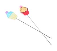 DECHOUS Metal Cake Tester Stick 2 Pieces Stainless Steel Baking Probes for Bread Muffins Cake Doneness Check in Kitchen