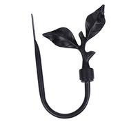 DECHOUS Metal Curtain Hook Leaf Shaped Curtain Holdbacks Tie Backs for Curtains Window Drapes Holder Decorative Accessories