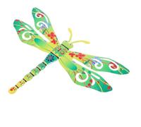 DECHOUS Metal Dragonfly Wall Art - Outdoor Metal Dragonfly Garden Ornaments Wall Decoration for Home Living Room Backyard Fence, 35x25cm