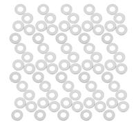 DECHOUS Metal Flat Washers Eyeglass Repair Accessories for Rimless Glasses 200 Pcs with Stable Support and Enhanced Longevity Suitable for Eyewear Maintenance