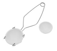 DECHOUS Metal Melting Pot Crucible Set Ceramic Bowls and Crucible Clamp, 3pcs Jewelry Casting Tools Kit for Gold Silver Refining, Small Melting Dish Long Tongs for Precious Metals