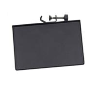 DECHOUS Metal Sound Tray Microphone Bracket with Clamp Holder for Live Broadcast Studio Stable Load Capacity Smooth Finish Raised Edge Angle for Recording Setup