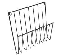 DECHOUS Metal Wire Wall Mounted Magazine Rack Iron Holder for Books Mail and Document Organization Suitable for Home and Office Easy Installation
