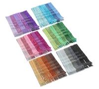 DECHOUS Metallic Hair Barrettes and Glitter Bobby Pins 144pcs with Wave Pattern Suitable for Short and Long Hair for Everyday