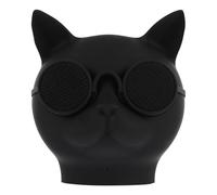 DECHOUS Mini Portable Wireless Shape Head Audio Cat Speaker with Loud Volume and USB Charging, Plastic Speaker for Practical and Compact Design Home Use